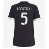 Juventus Manuel Locatelli #5 Tredjedrakt Kvinner 2023-24 Kortermet